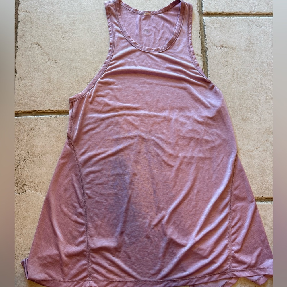 lululemon athletica Dusty Pink Tank Top